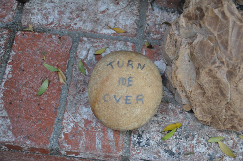 Turn Me Over Stone