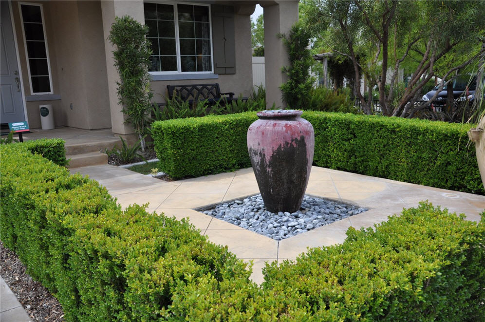 Urn in Front Courtyard