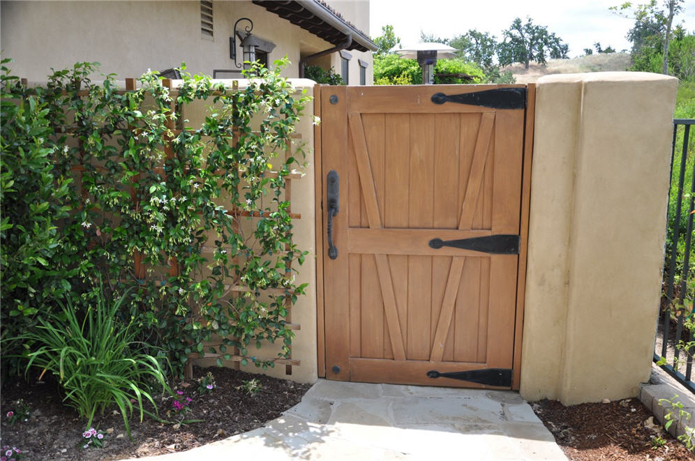 Gate to Backyard